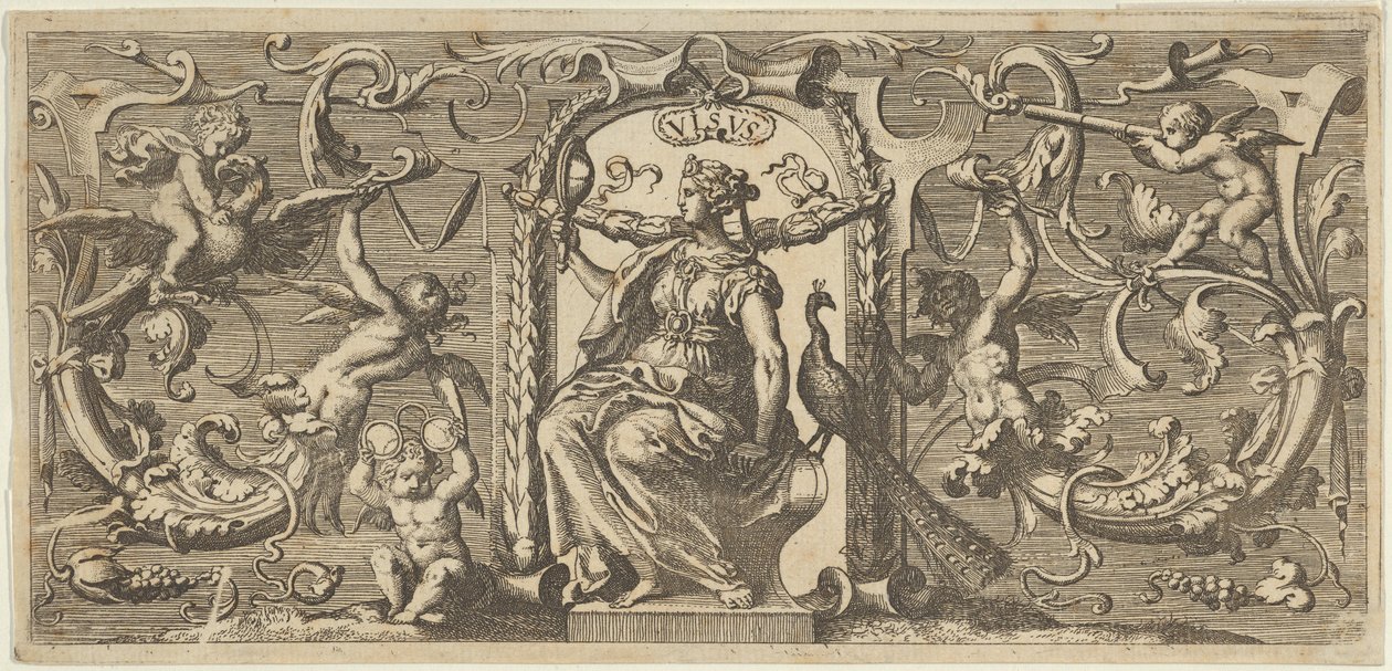 فيزوس البصر ، من الحواس الخمس الخمس ، كاليفورنيا. 1655 بواسطة فرانسيس كلين