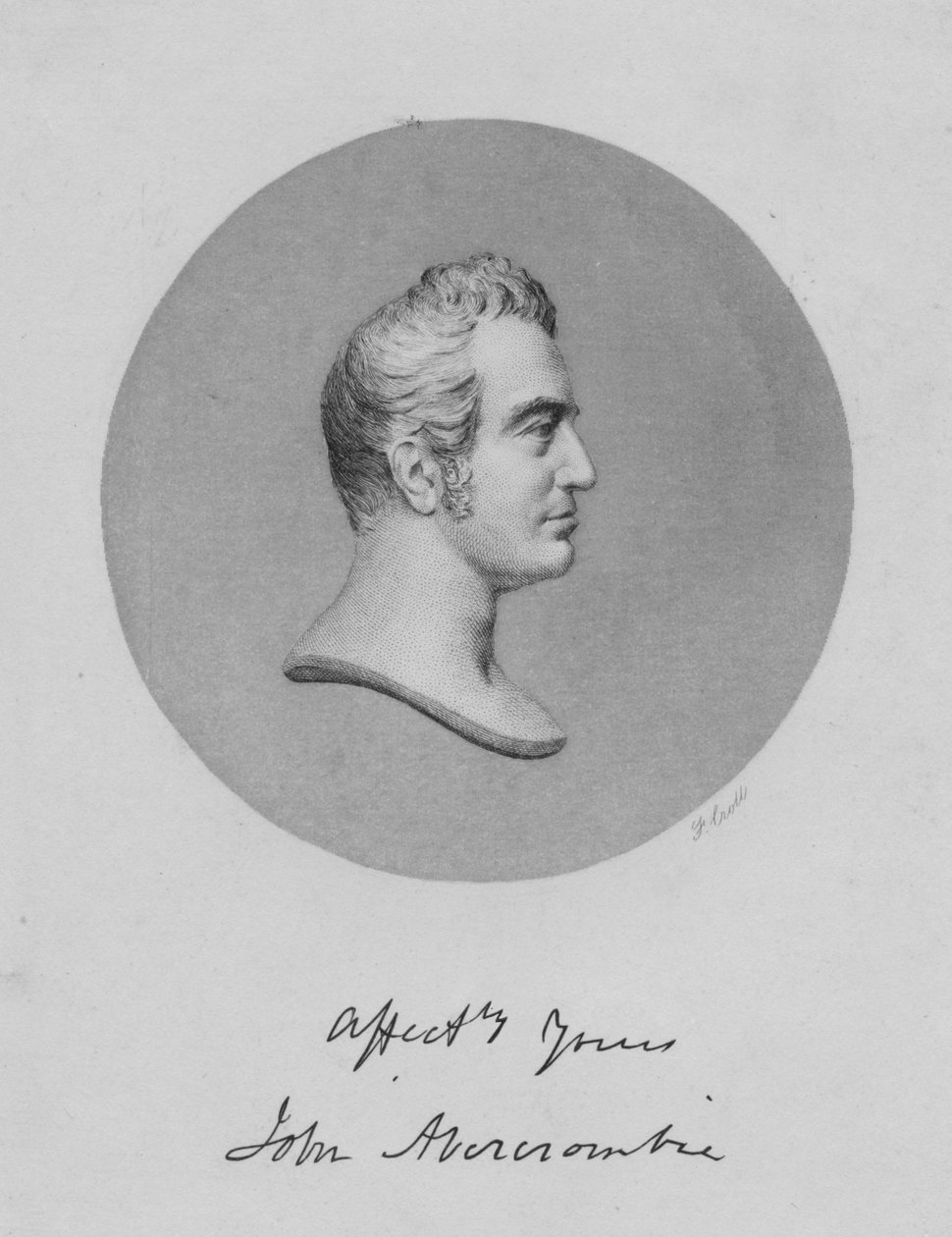 جون أبيركرومبي ، c1850. بواسطة فرانسيس كرول