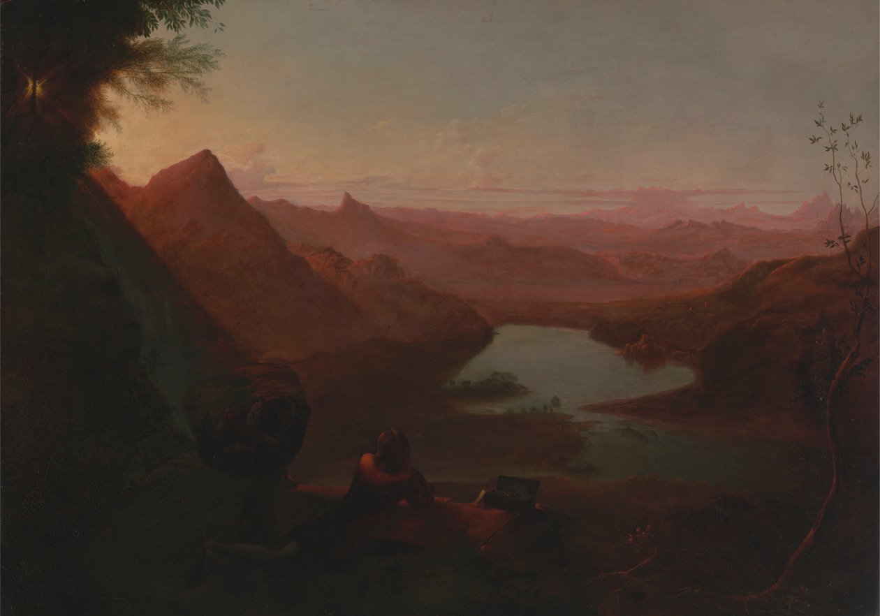 عطلة الرسام [1844 ، الأكاديمية الملكية للفنون ، لندن ، كتالوج المعرض] بواسطة فرانسيس دانبي