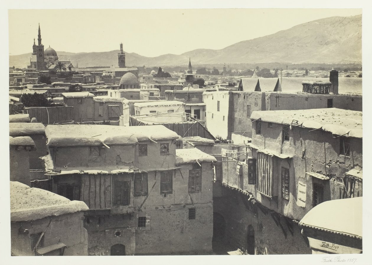 دمشق 1857. بواسطة فرانسيس فريث