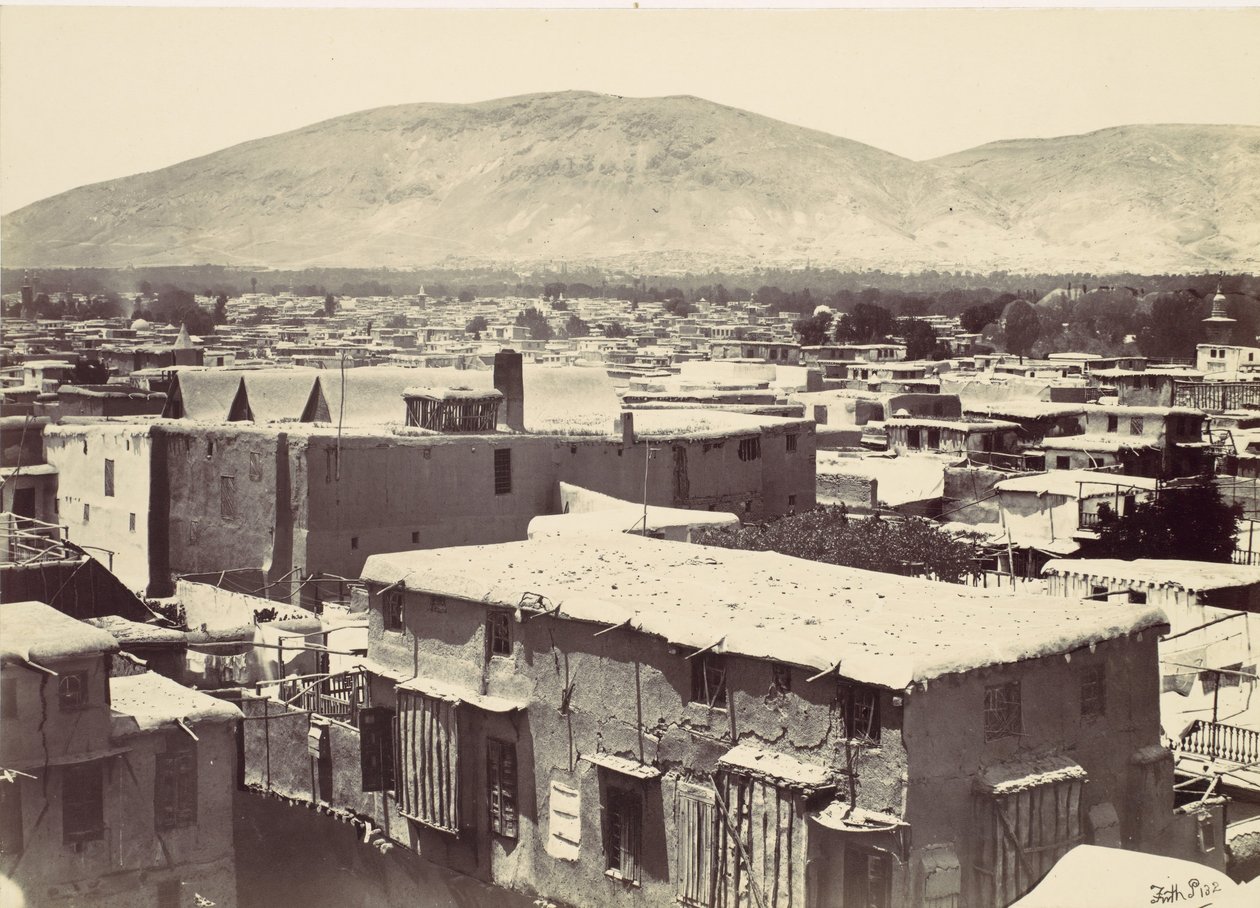 دمشق 1857. بواسطة فرانسيس فريث