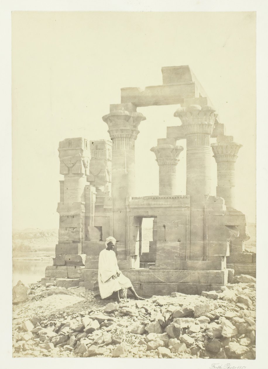 الصباح الباكر في وادي كارداسي ، النوبة ، 1857. بواسطة فرانسيس فريث