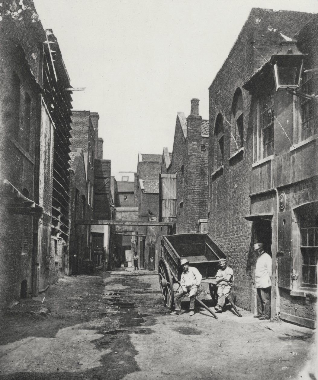 شارع فوري فور ، لامبيث ، c.1860 بواسطة فرانسيس فريث