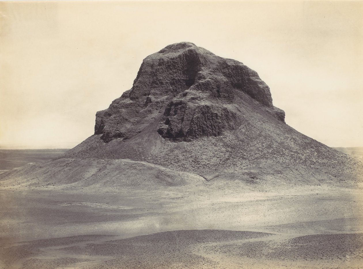 الهرم في دهشير ، كاليفورنيا. 1857. بواسطة فرانسيس فريث