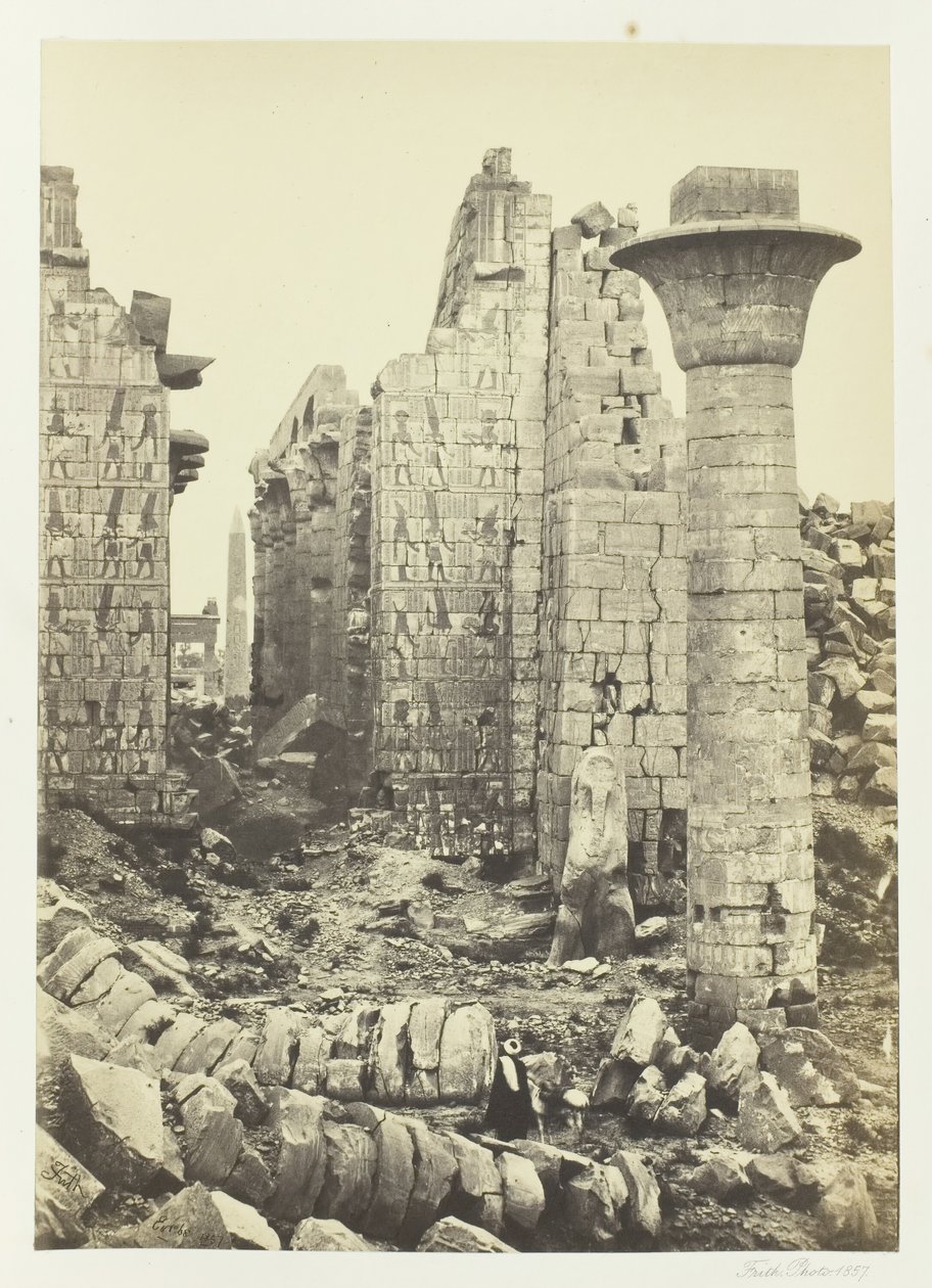 محكمة الشيشك ، 1857. بواسطة فرانسيس فريث