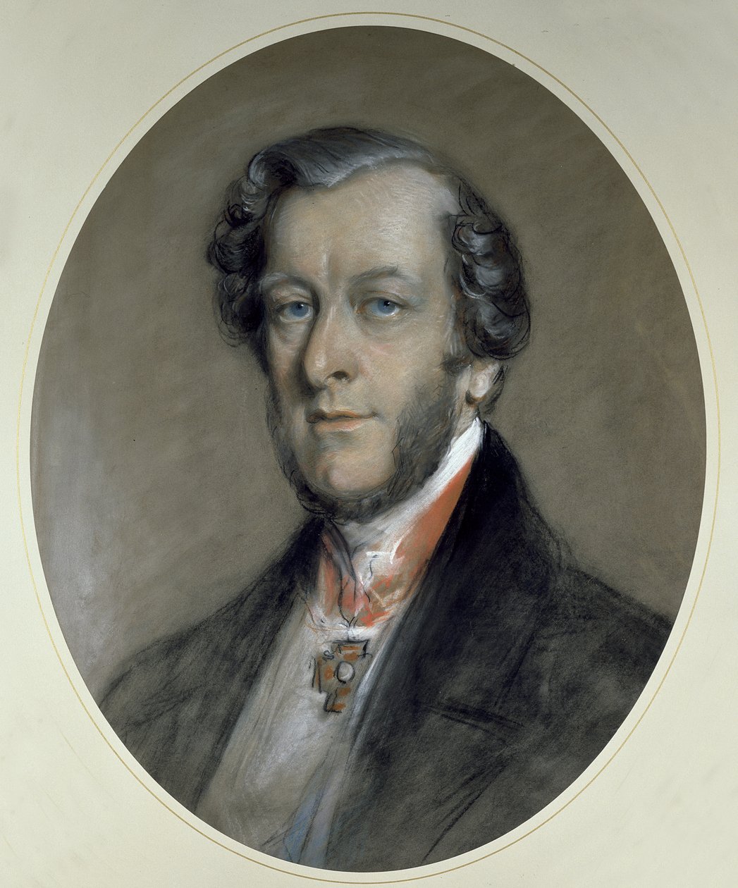 William Cavendish, 6th Duke of Devonshire (pastel on paper) بواسطة فرانسيس جرانت