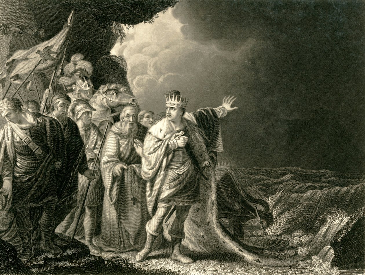 "يستطيع تأنيب حاشيته" ، 1840. بواسطة فرانسيس هول