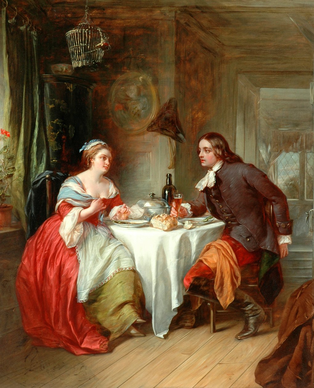 The Repast ، 1788 بواسطة فرانسيس فيليب ستيفانوف