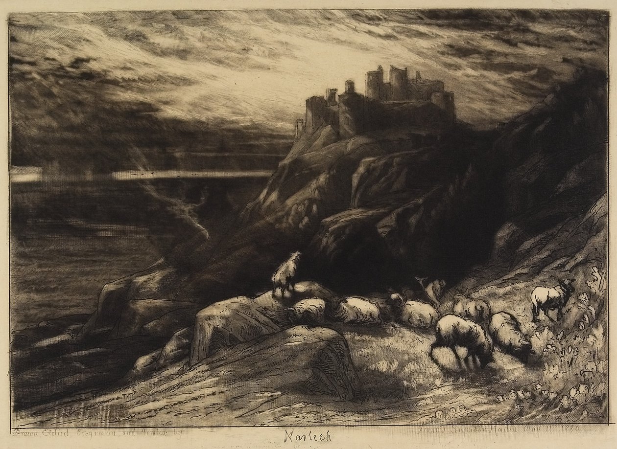 Harlech ، لا. الثاني ، 1880 بواسطة فرانسيس سيمور هادن