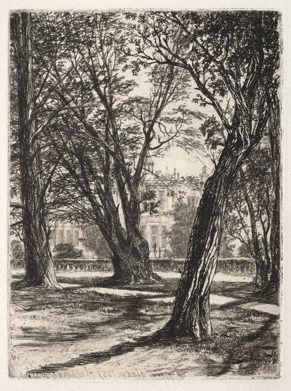 حدائق كينسينغتون The Small Plate ، 1859. بواسطة فرانسيس سيمور هادن