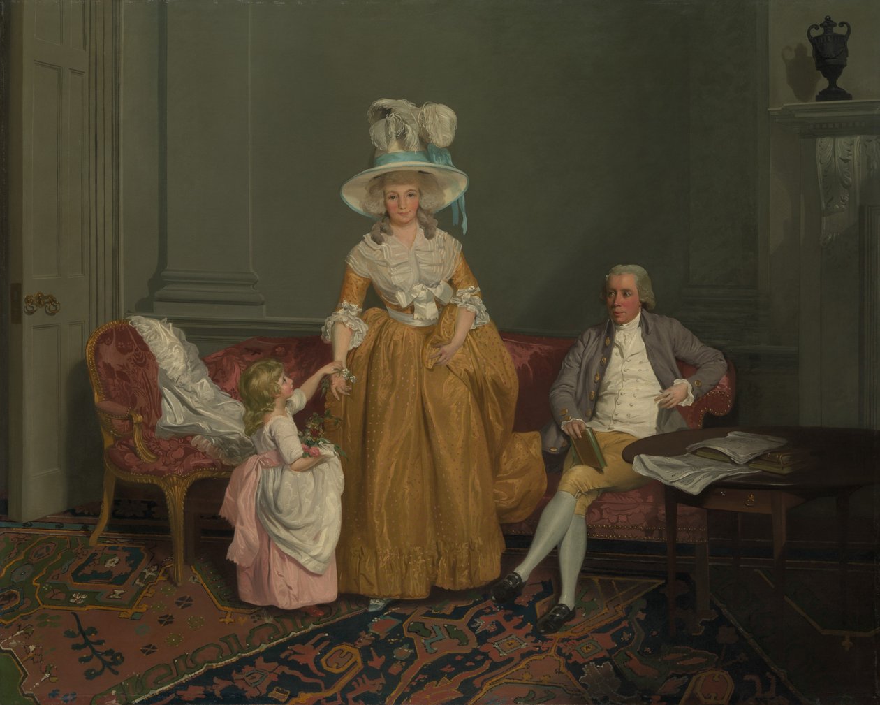 عائلة السيثوايت ، كاليفورنيا. 1785. بواسطة فرانسيس ويتلي