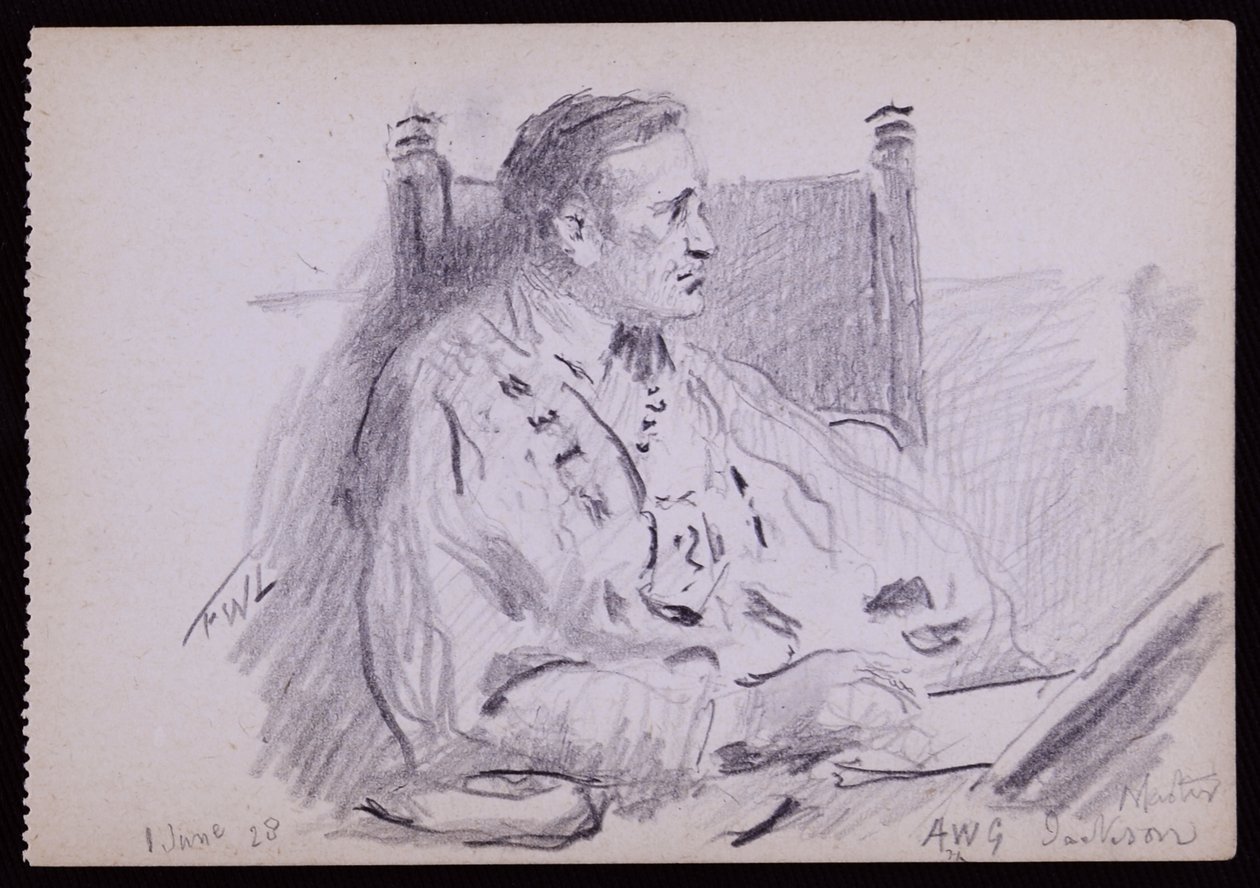 Portrait of Ernest Jackson بواسطة فرانسيس ويلفريد لوسون