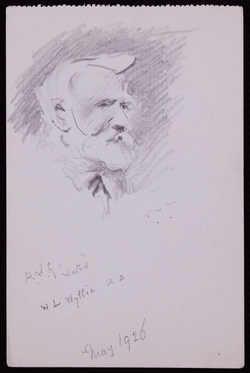 صورة ل WL Wyllie بواسطة فرانسيس ويلفريد لوسون
