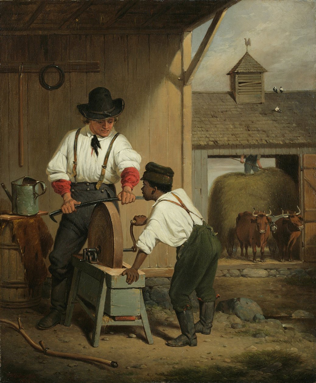 طاحونة المنجل ، 1856 بواسطة فرانسيس وليام إدموندز
