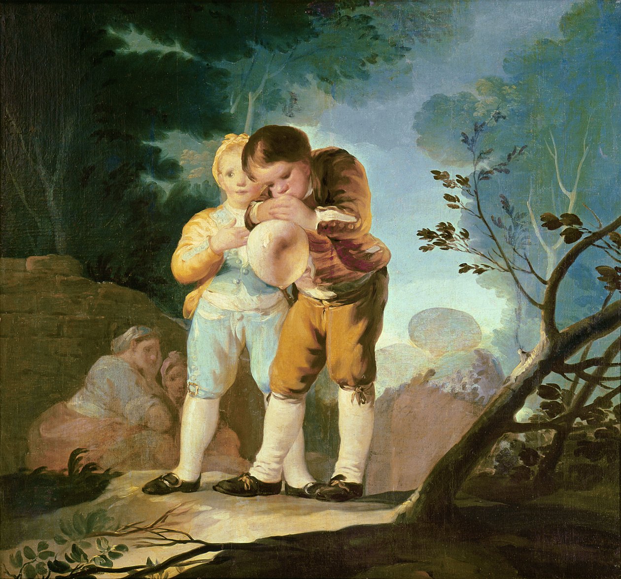 تضخم الأطفال في المثانة ، 1778 بواسطة فرانسيسكو دي جويا