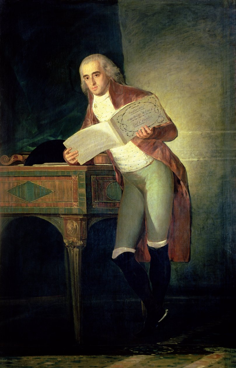 Don Jose Alvarez de Toledo y Gonzaga، XIII Duque de Alba and XI Marques de Villafranca، 1795 بواسطة فرانسيسكو دي جويا