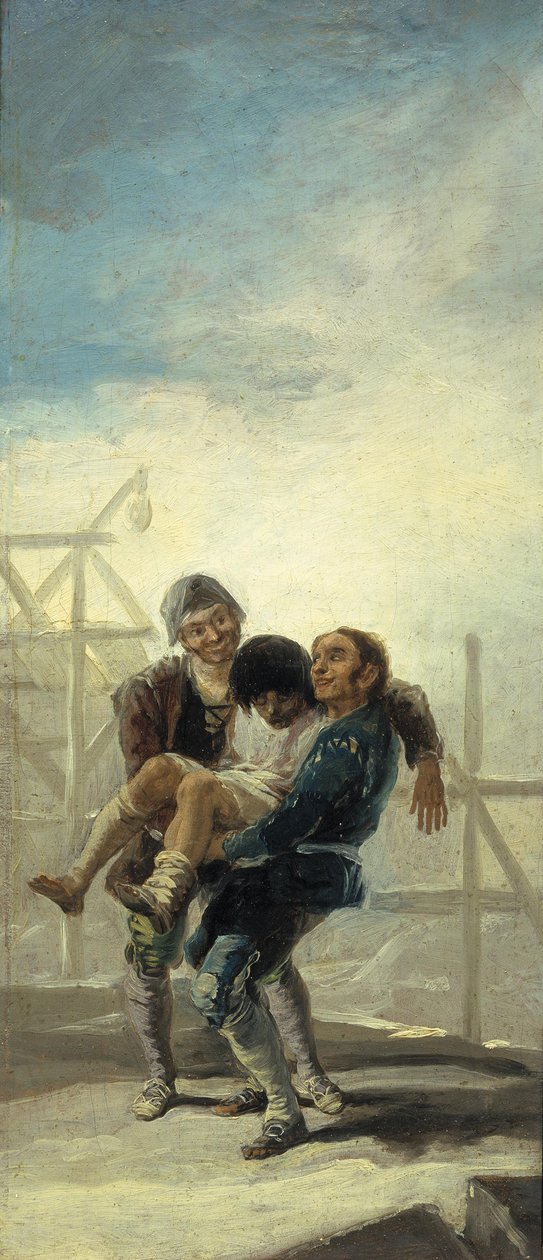 The Bricklayer في حالة سكر بواسطة فرانسيسكو دي جويا