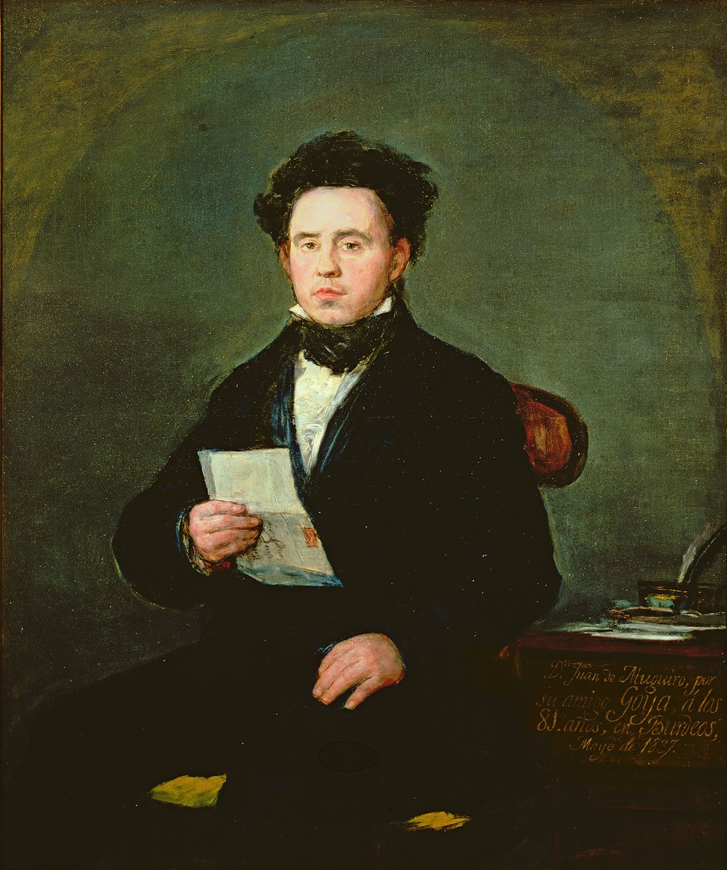 خوان باوتيستا دي موغيرو (1786-1856) 1827 بواسطة فرانسيسكو دي جويا