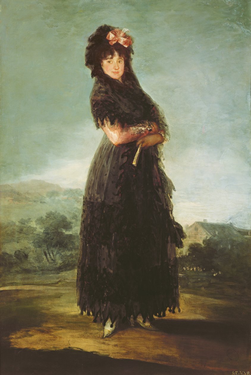 ماريانا فالدشتاين ، 1797-1800 بواسطة فرانسيسكو دي جويا