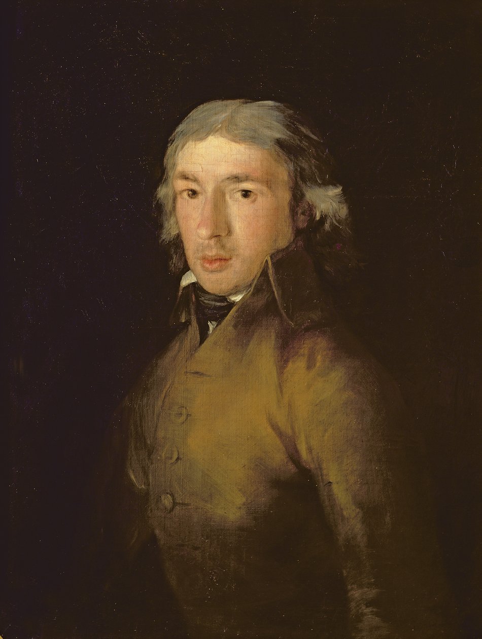 صورة لياندرو فرنانديز دي موراتين (1760-1828) بواسطة فرانسيسكو دي جويا
