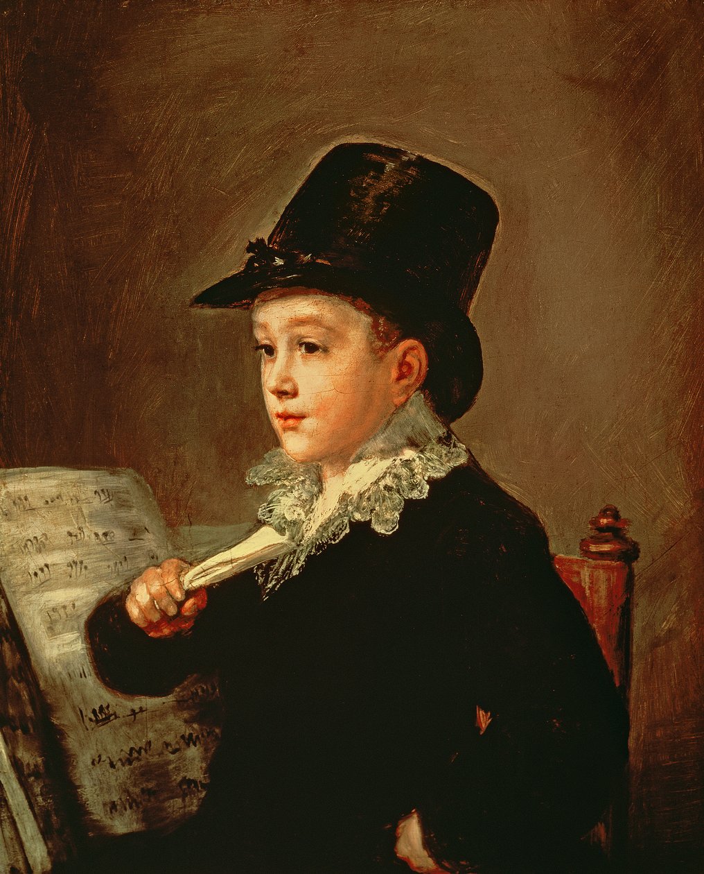 صورة ماريانيتو جويا حفيد الفنان ، c.1815 بواسطة فرانسيسكو دي جويا