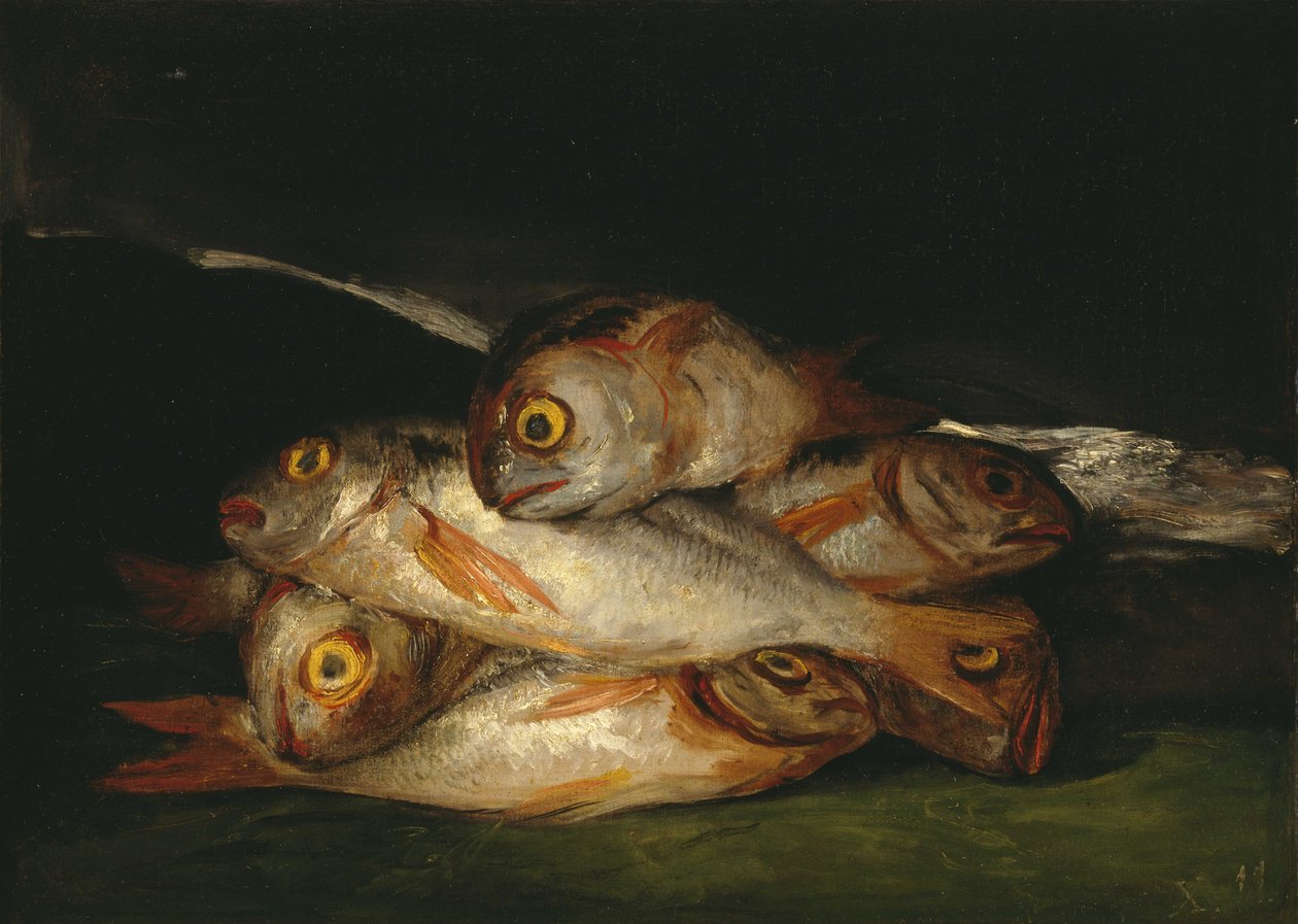 لا تزال الحياة مع Golden Bream بواسطة فرانسيسكو دي جويا