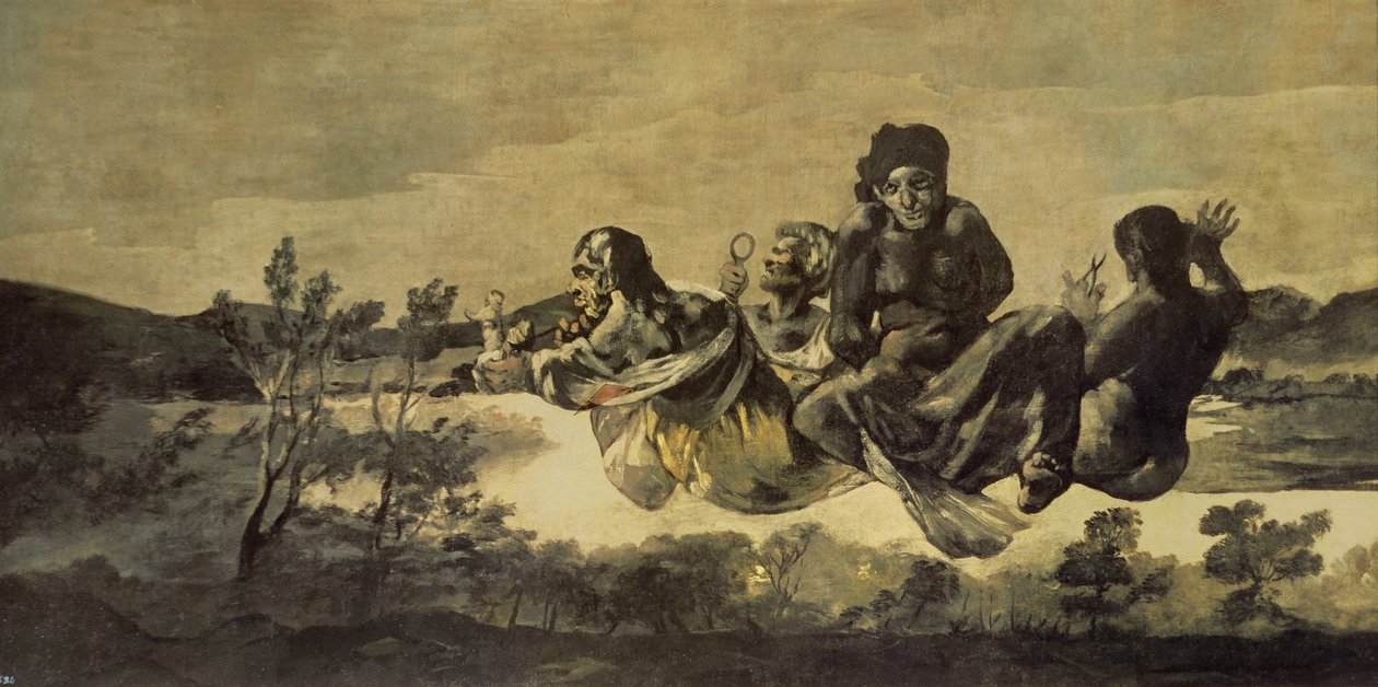 الأقدار ، 1819-23 بواسطة فرانسيسكو دي جويا