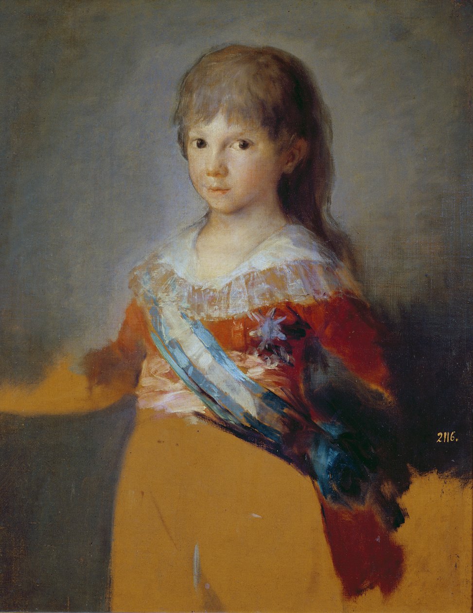 Infante Francisco de Paula ، 1800 بواسطة فرانسيسكو دي جويا