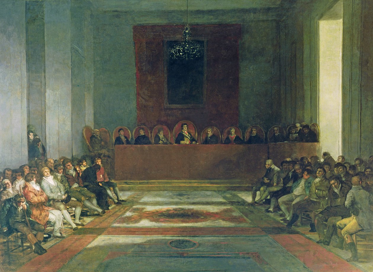 المجلس العسكري للفلبين ، 1815 بواسطة فرانسيسكو دي جويا