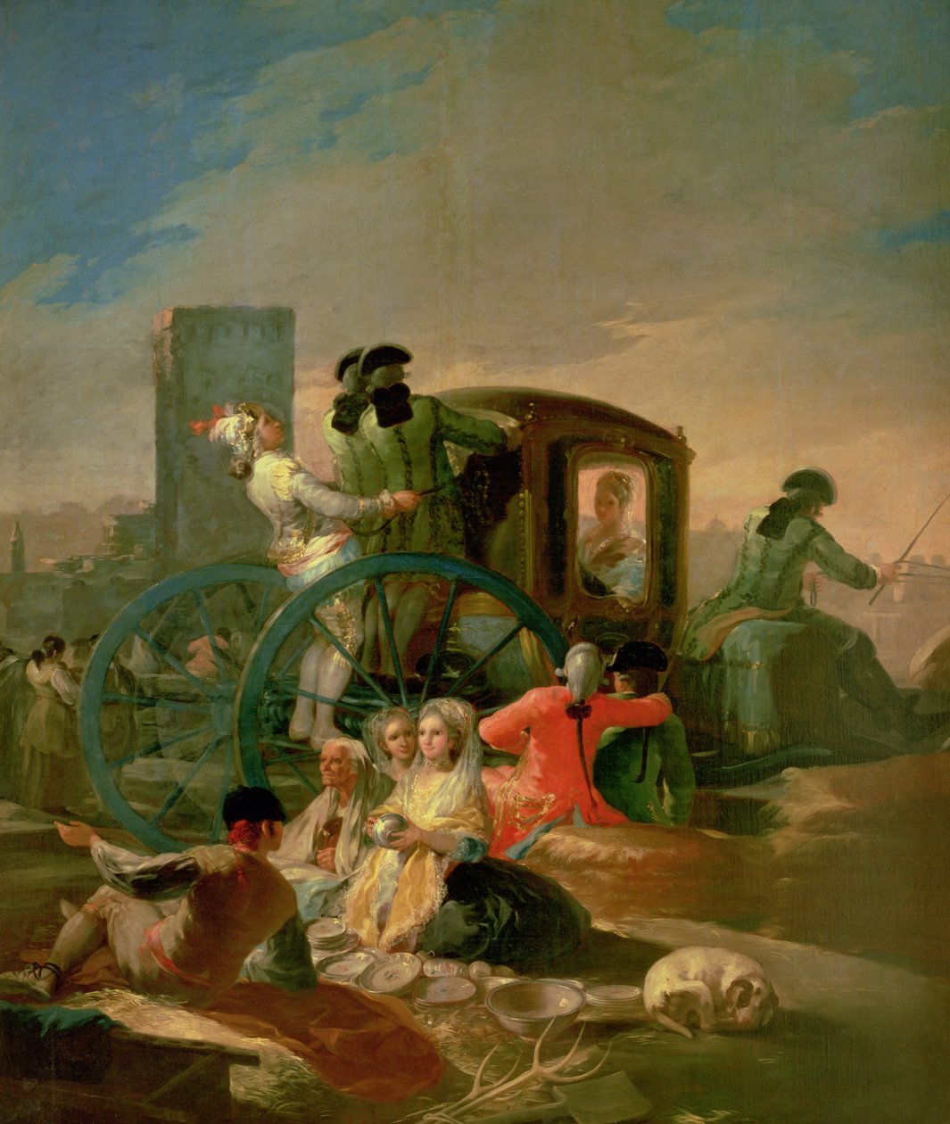 بائع الفخار ، 1779 (انظر أيضًا 498127) بواسطة فرانسيسكو دي جويا