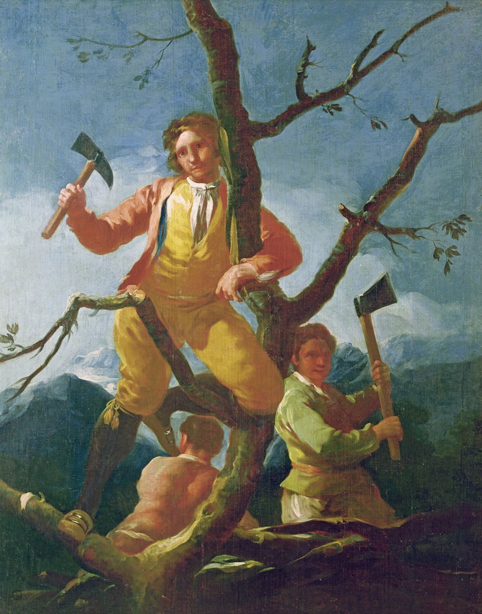 الحطابين ، 1779 بواسطة فرانسيسكو دي جويا