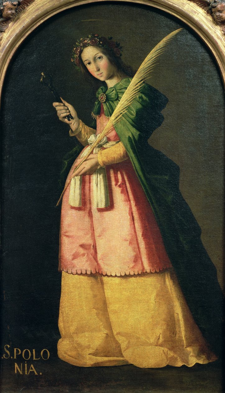 سانت أبولونيا ، c.1636 بواسطة فرانسيسكو دي زورباران