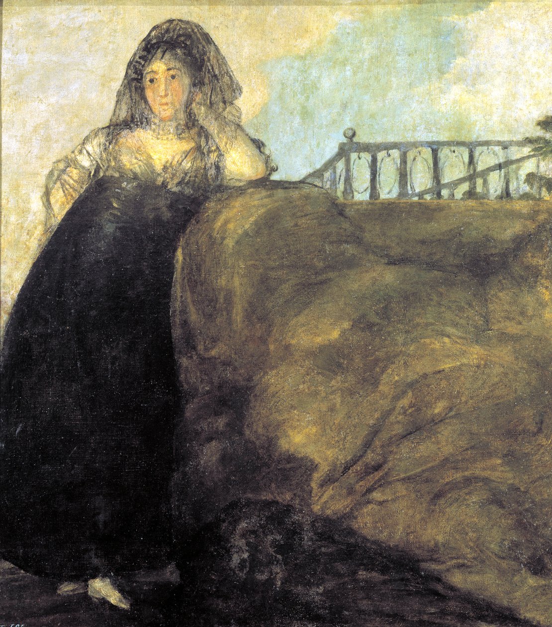 Leocadia أو A Manola بواسطة فرانسيسكو دي جويا
