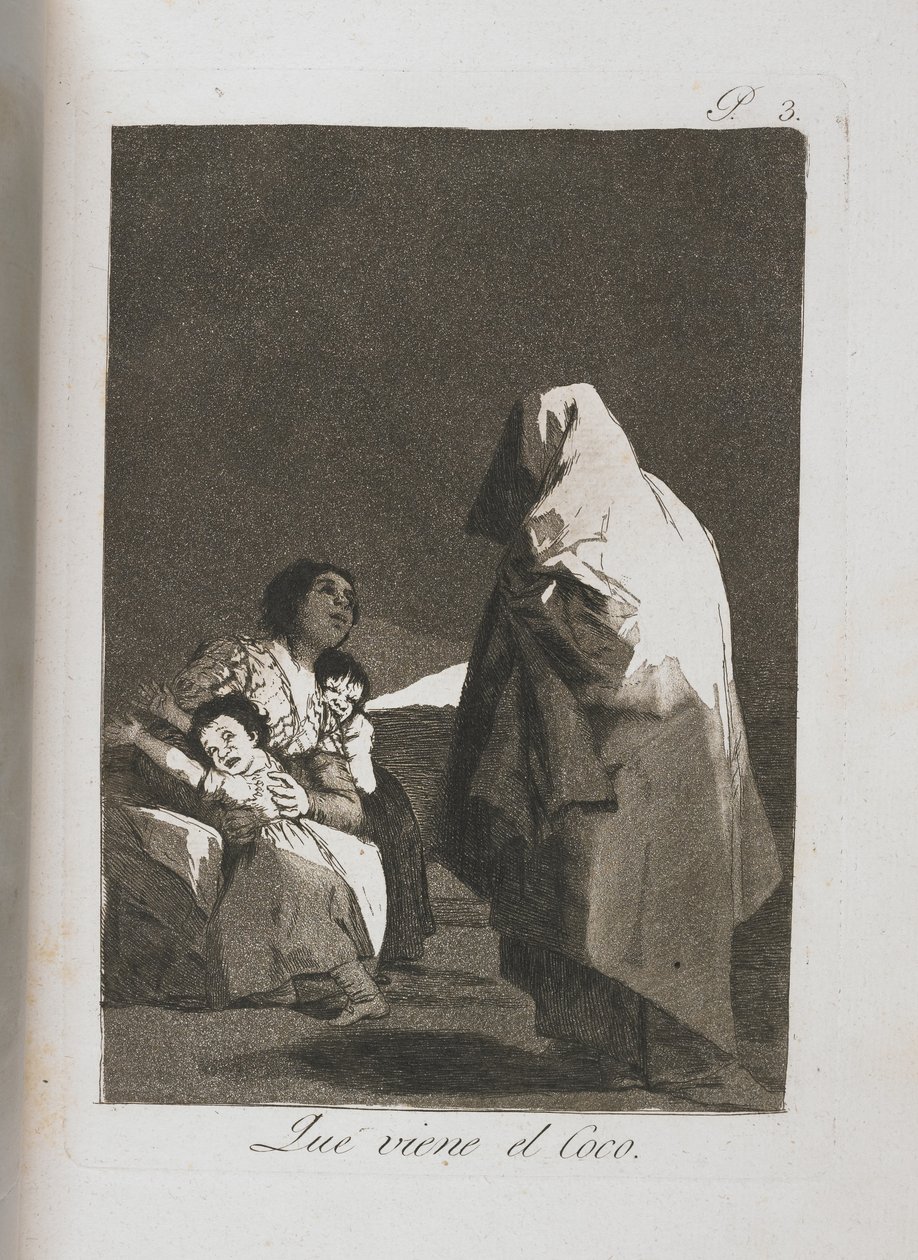 إلى الكونت بالاتين ، من لوس كابريتشيوس ، 1797-1798 بواسطة فرانسيسكو دي جويا