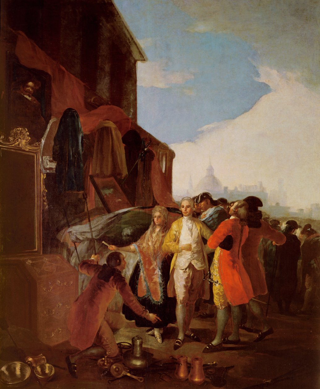 معرض مدريد ، 1778 بواسطة فرانسيسكو دي جويا