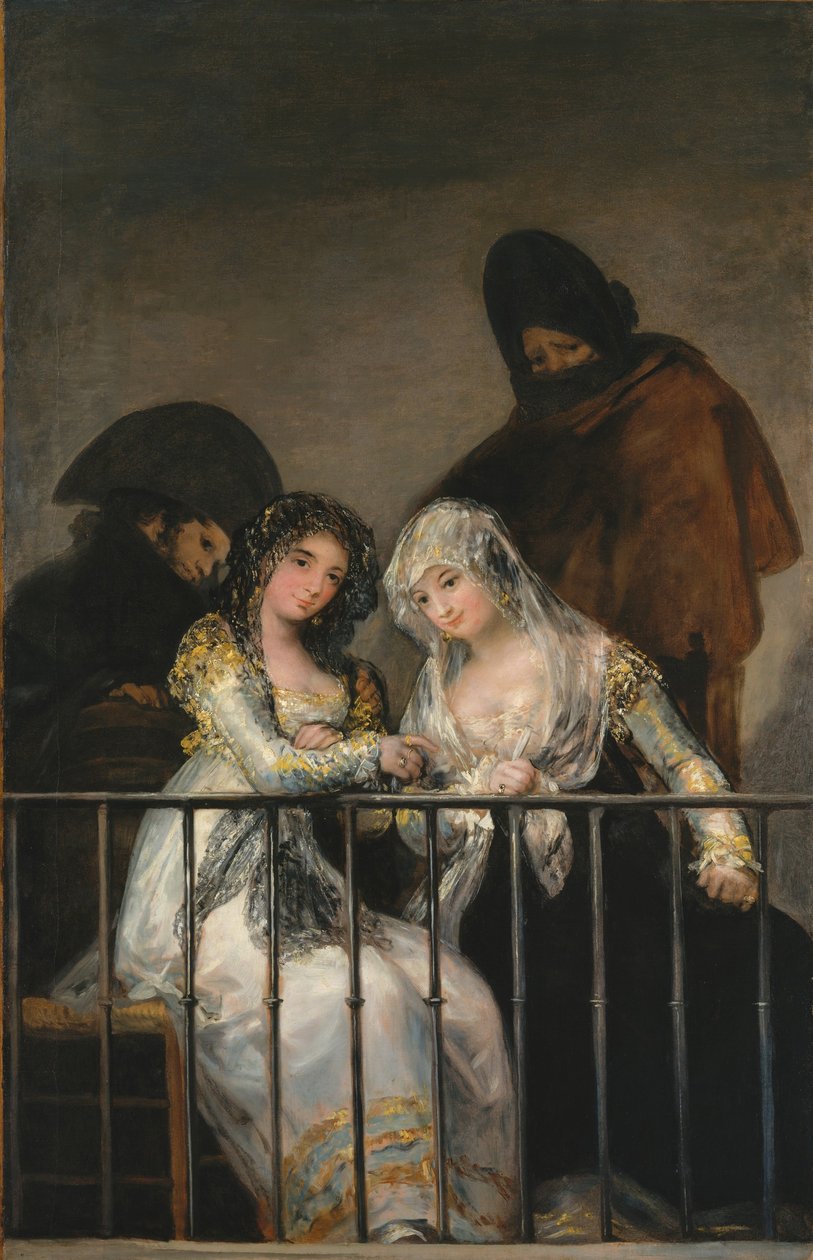 المجس على الشرفة ، c.1800-10 بواسطة فرانسيسكو دي جويا