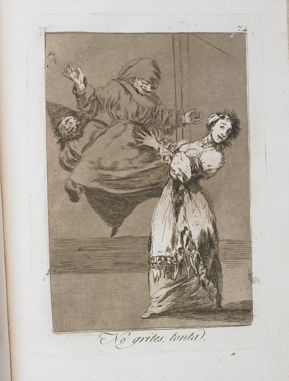 لوحة من لوس كابريتشوس ، 1797-1798 بواسطة فرانسيسكو دي جويا