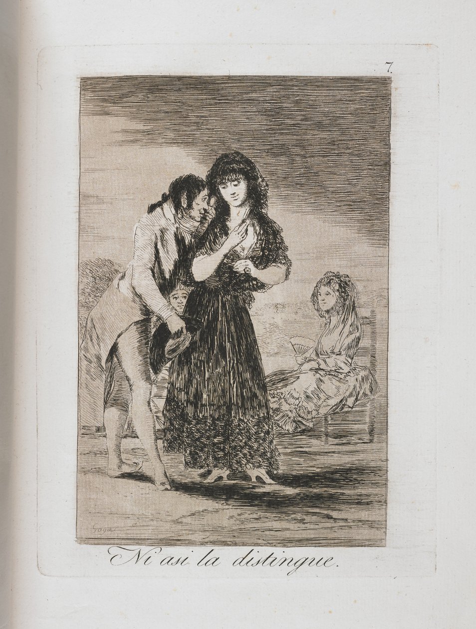لوحة من لوس كابريتشوس ، 1797-1798 بواسطة فرانسيسكو دي جويا
