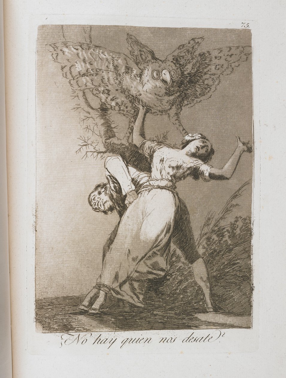 لوحة من لوس كابريتشوس ، 1797-1798 بواسطة فرانسيسكو دي جويا