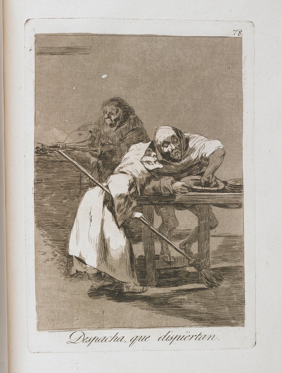 لوحة من لوس كابريتشوس ، 1797-1798 بواسطة فرانسيسكو دي جويا