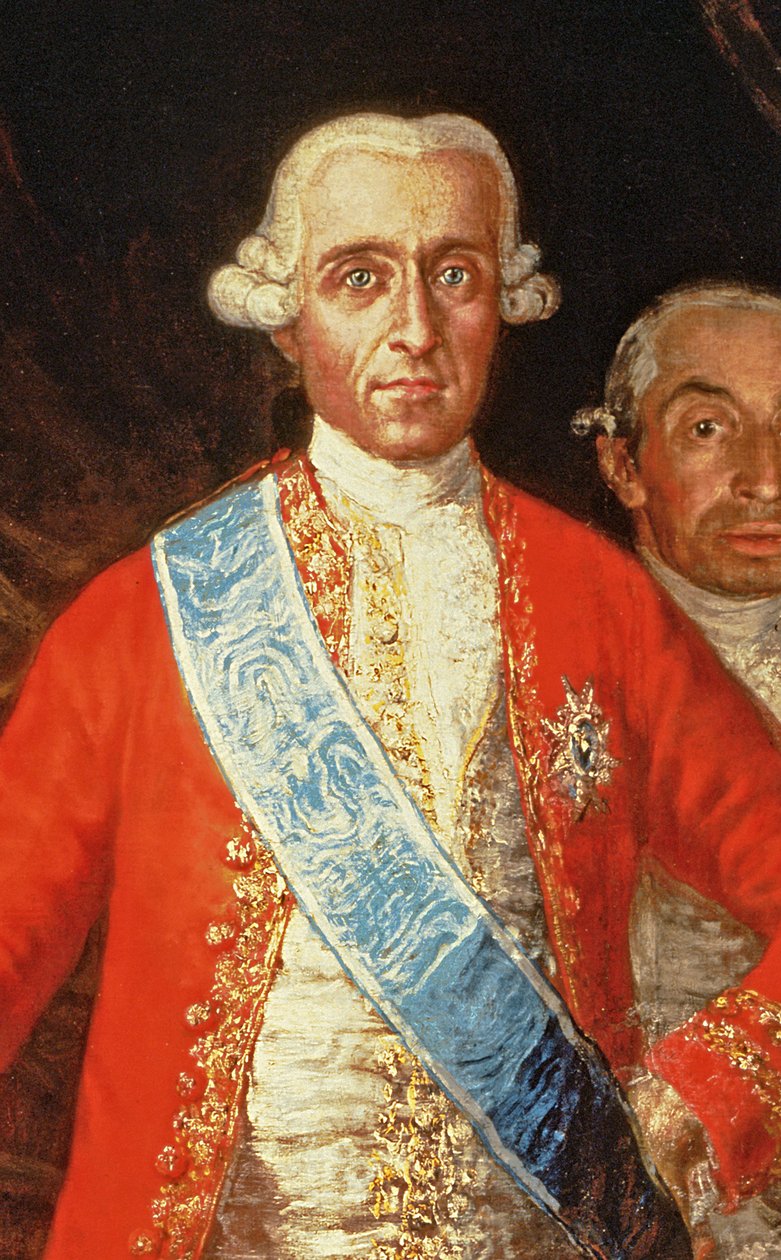 صورة لدون جوزيه مونينو إي ريدوندو الأول ، كوندي دي فلوريدابلانكا ، 1783 زيت على قماش التفاصيل 93235 بواسطة فرانسيسكو دي جويا