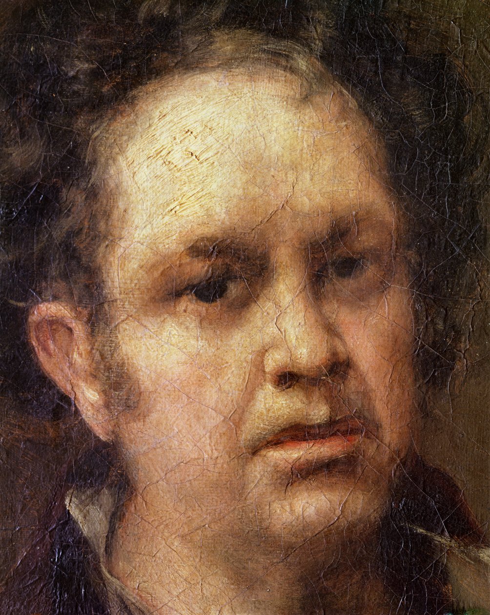 صورة الذات في سن 69 ، ج .1815 بواسطة فرانسيسكو دي جويا
