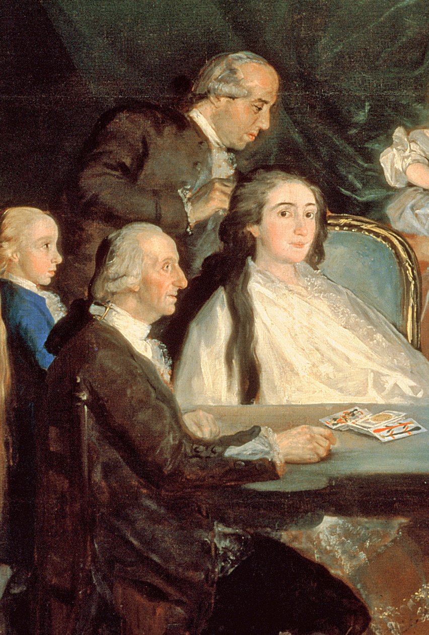 عائلة Infante Don Luis de Borbon ، 1783-84 زيت على قماش من 214612 بواسطة فرانسيسكو دي جويا