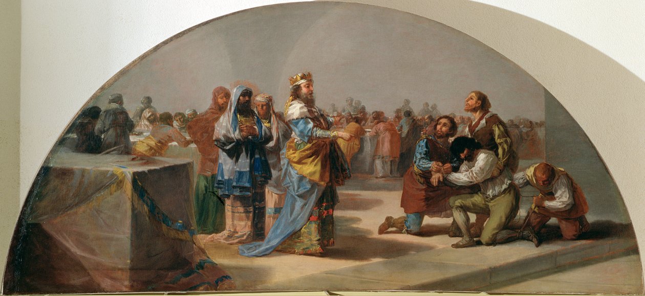 مثل ضيوف حفل زفاف ابن الملك ، 1796-1797 بواسطة فرانسيسكو دي جويا