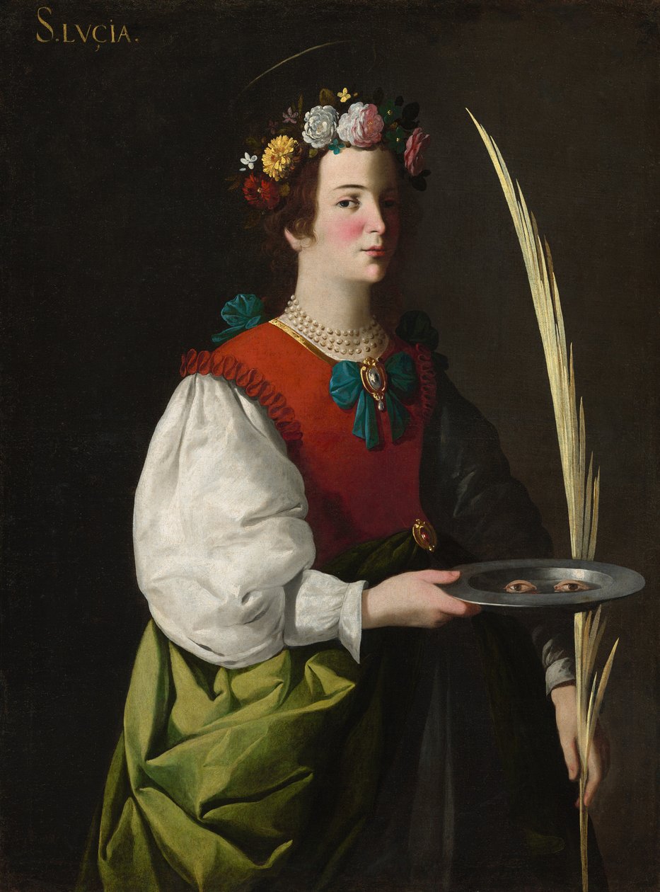 سانت لوسي ، c.1625-1630 بواسطة فرانسيسكو دي زورباران