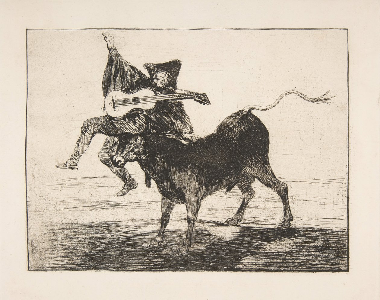 Barbarous Entertainment Barbara dibersion ، 1800-1804. بواسطة فرانسيسكو دي جويا