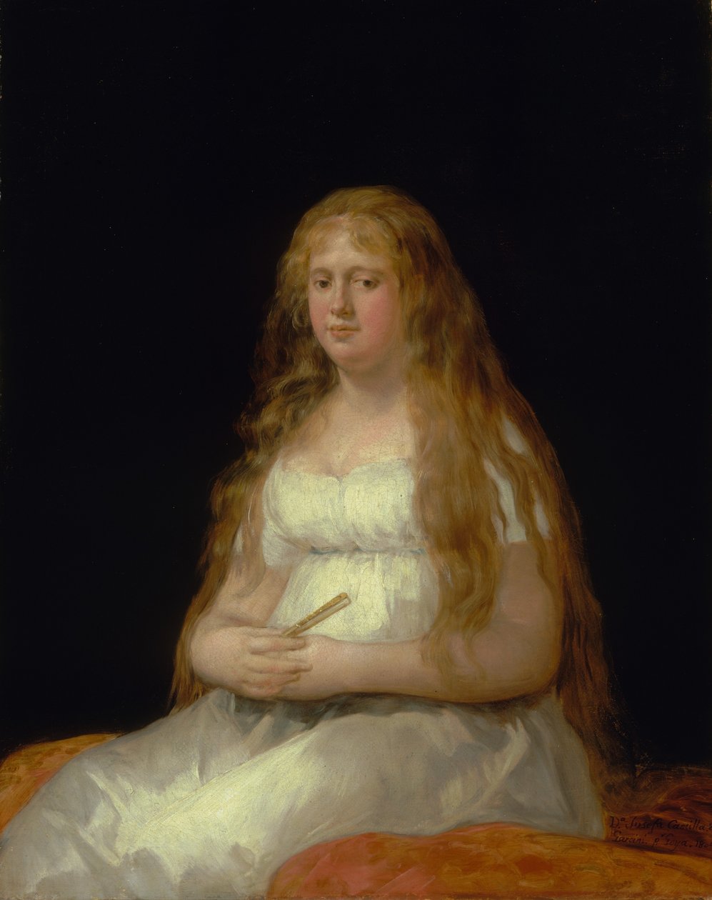 جوزيفا دي كاستيلا البرتغال وفان أسبروك دي جارسيني 1775 حوالي عام 1850 ، 1804. بواسطة فرانسيسكو دي جويا