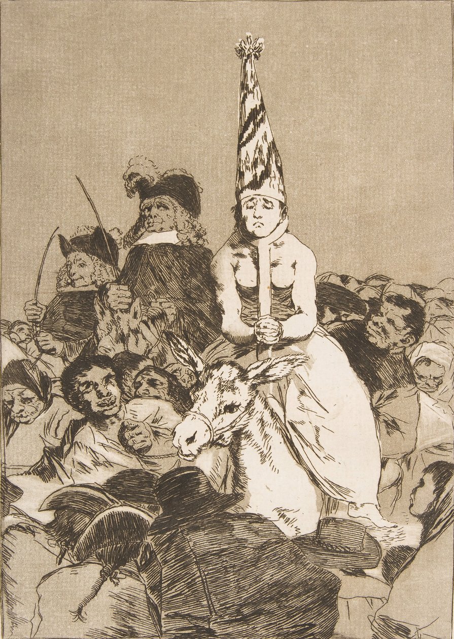 اللوحة 24 من لوس كابريتشوس: لا يمكن فعل شيء حيال علاج It Nohubo. ، 1799. بواسطة فرانسيسكو دي جويا