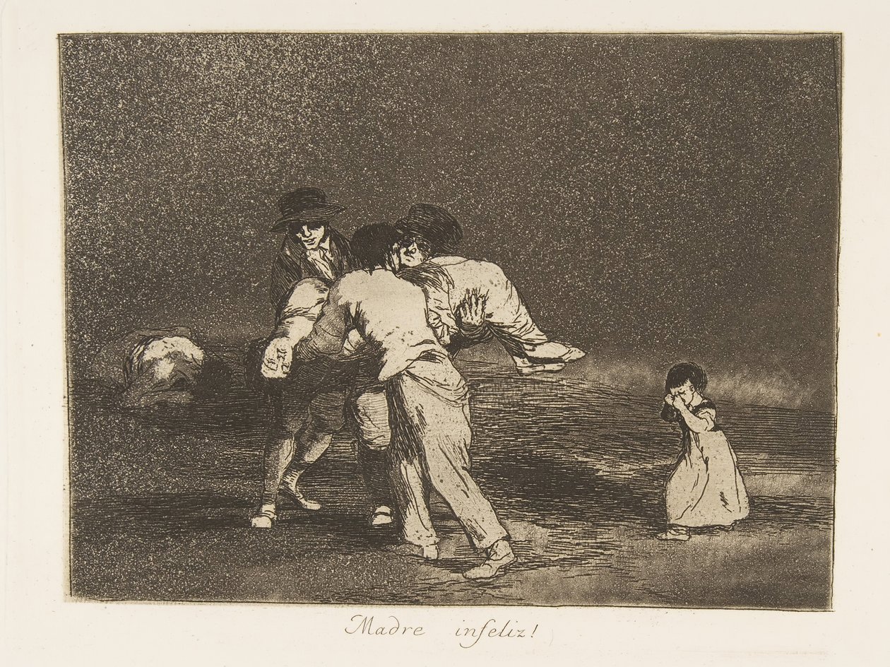 اللوحة 50 من كوارث الحرب كوارث الحرب: ... ، 1811-12 ، نشرت 1863. بواسطة فرانسيسكو دي جويا