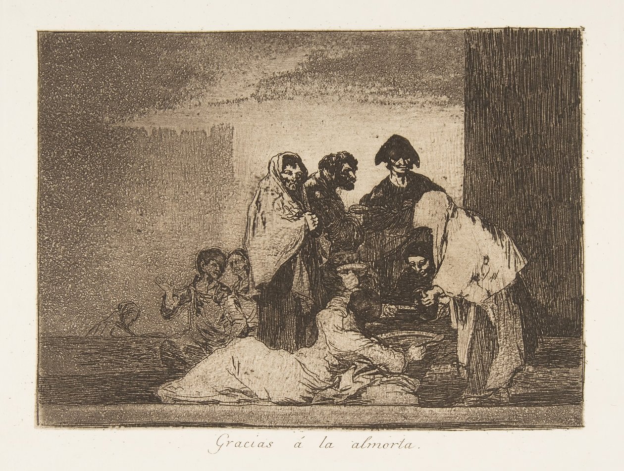 اللوحة 51 من 'كوارث الحرب' Los Desastres de la Guerra: 'Th ... ، 1811-12 تم نشرها عام 1863. بواسطة فرانسيسكو دي جويا